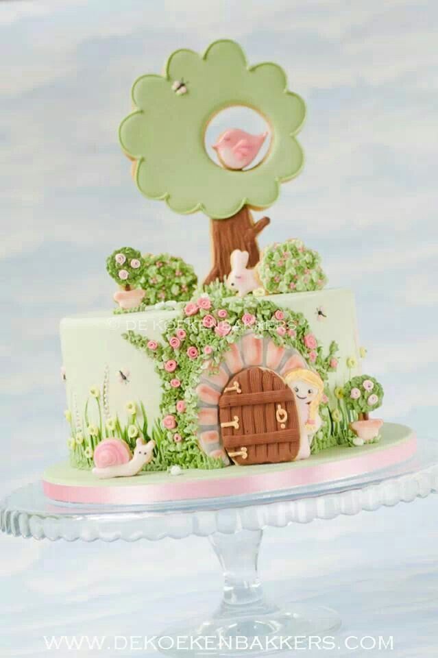 Secret Garden Birthday Cake