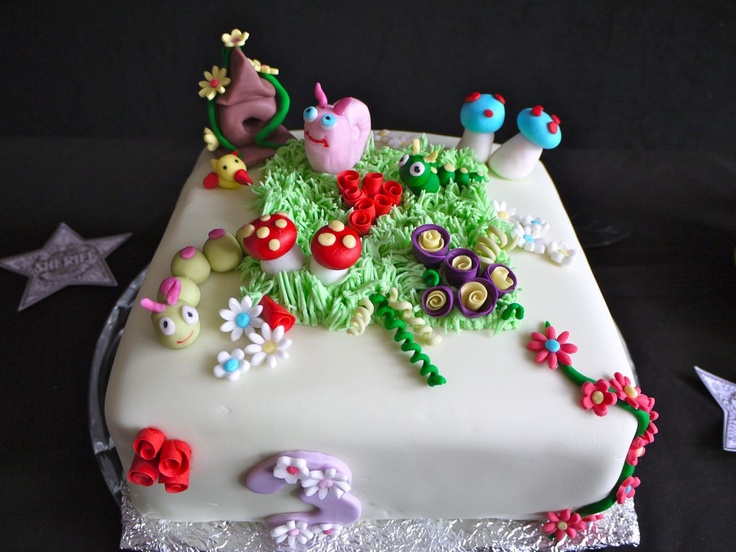 Secret Garden Birthday Cake