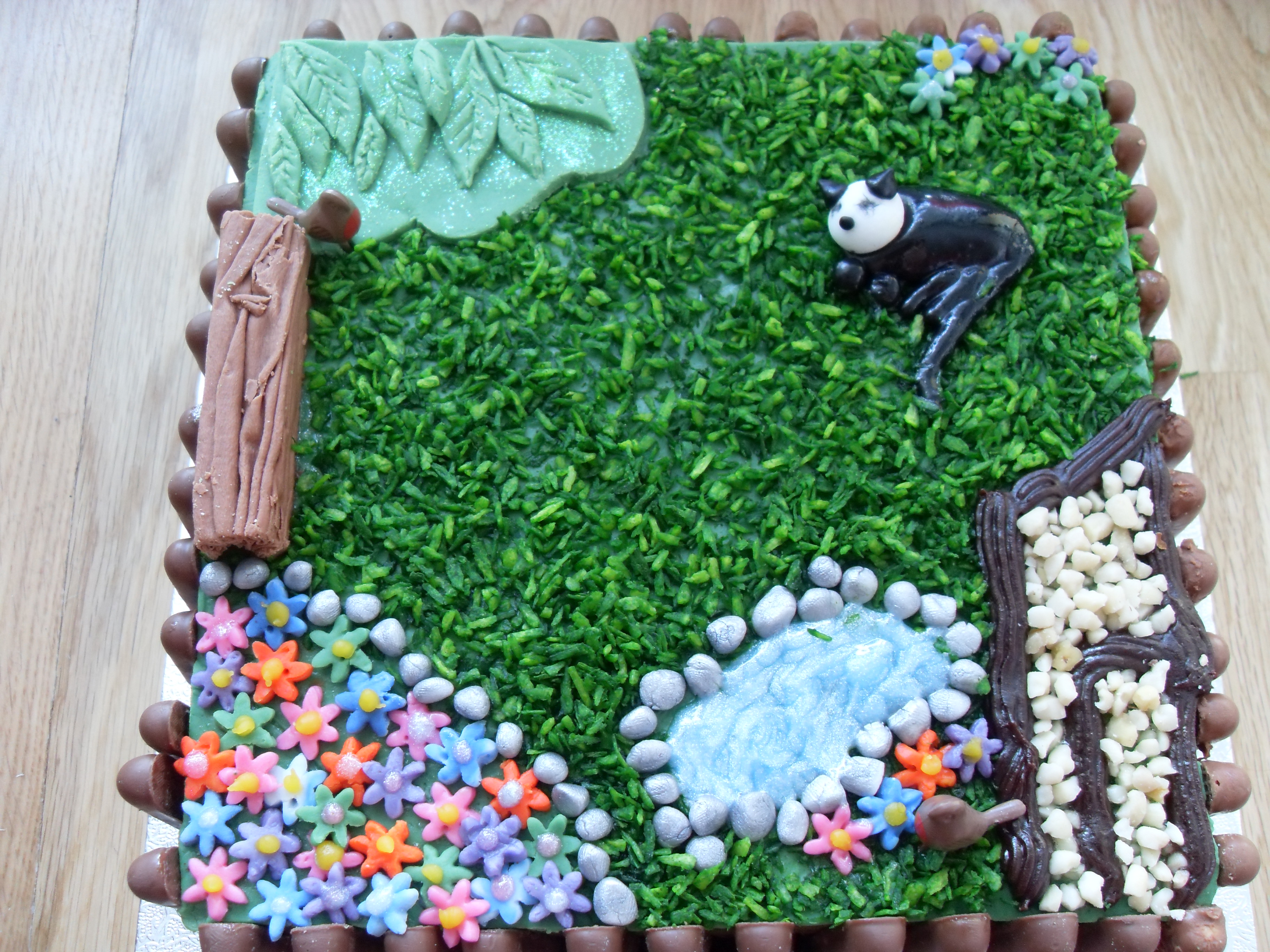 Secret Garden Birthday Cake