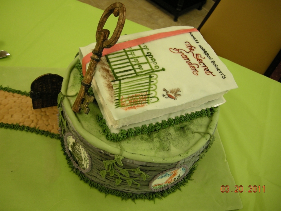 Secret Garden Birthday Cake