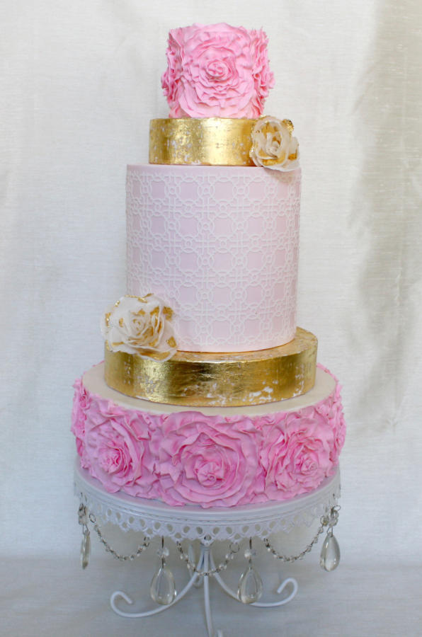 Shabby Chic Princess Birthday Cake