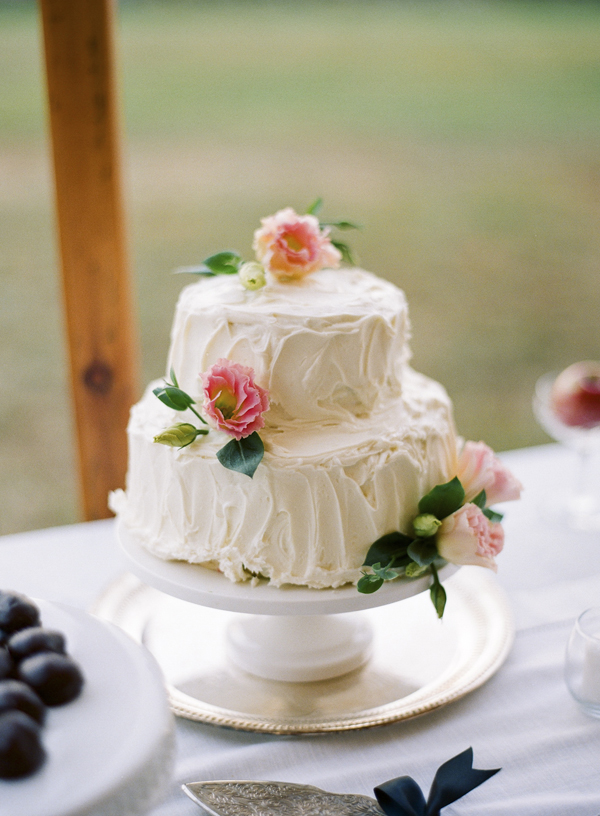 Simple Homemade Wedding Cake