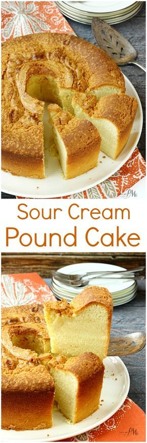 Sour Cream Pound Cake Recipe