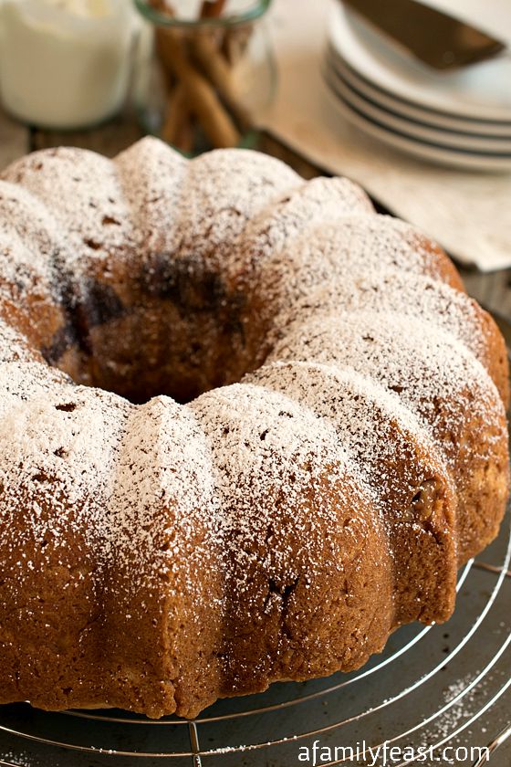 Sour Cream Streusel Coffee Cake