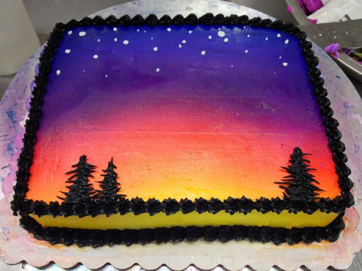 Sunset Cake