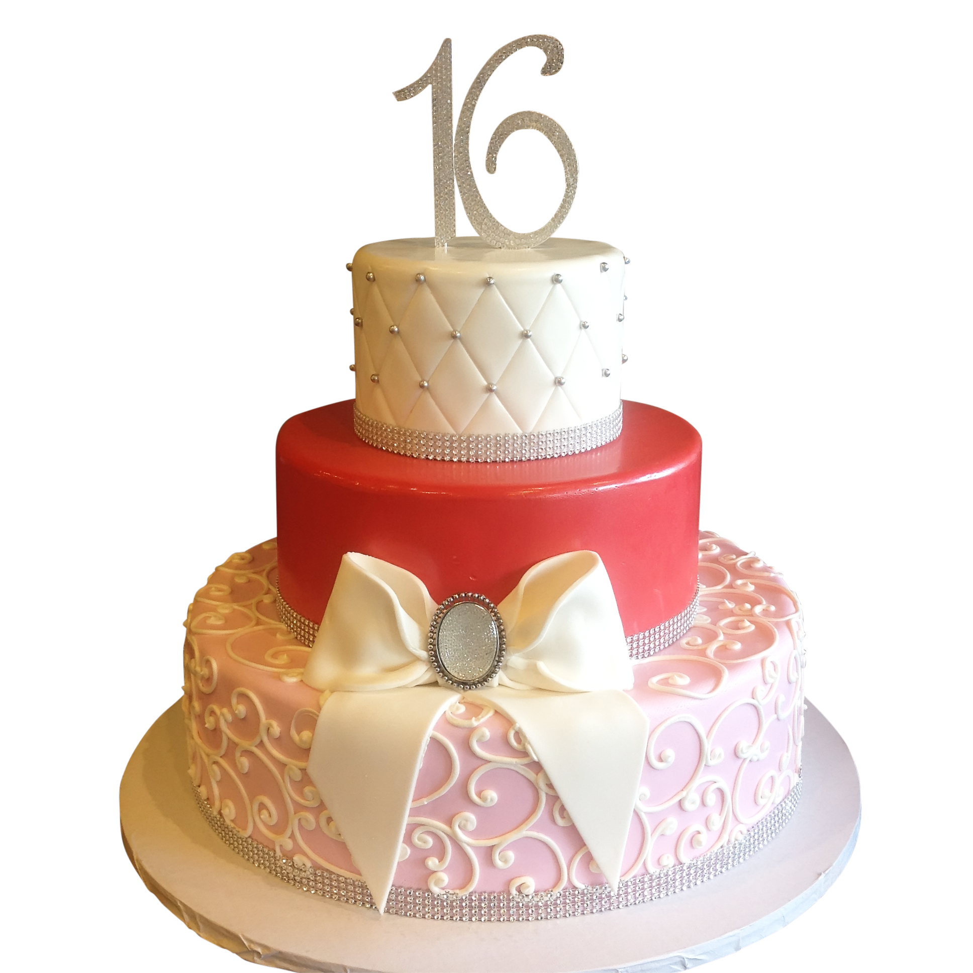 12 Photos of Classy Sweet Sixteen Birthday Cakes