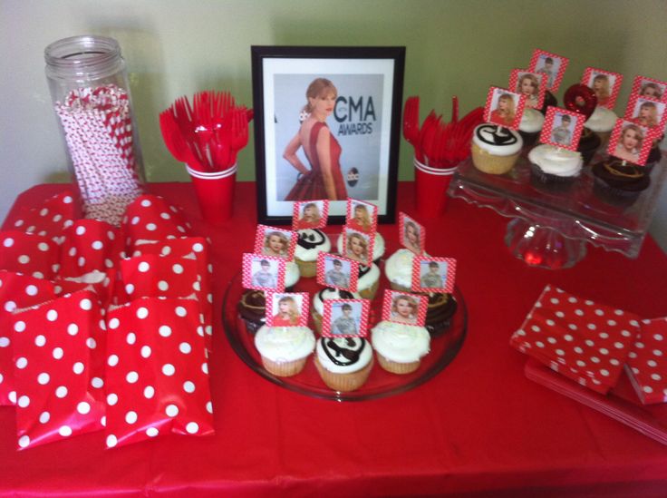 Taylor Swift Themed Birthday Party