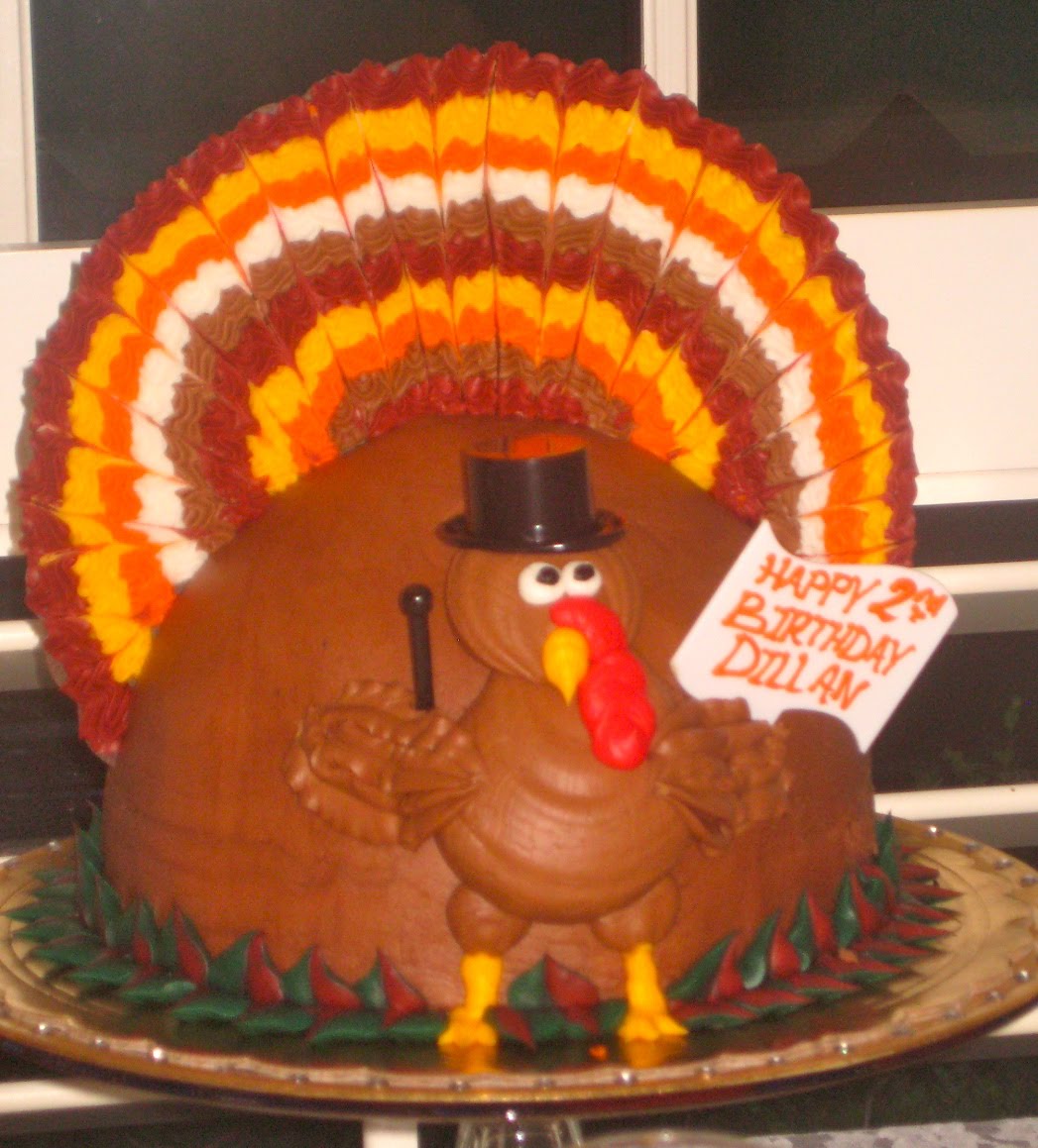 11 Photos of Thanksgiving Cakes Good Birthday