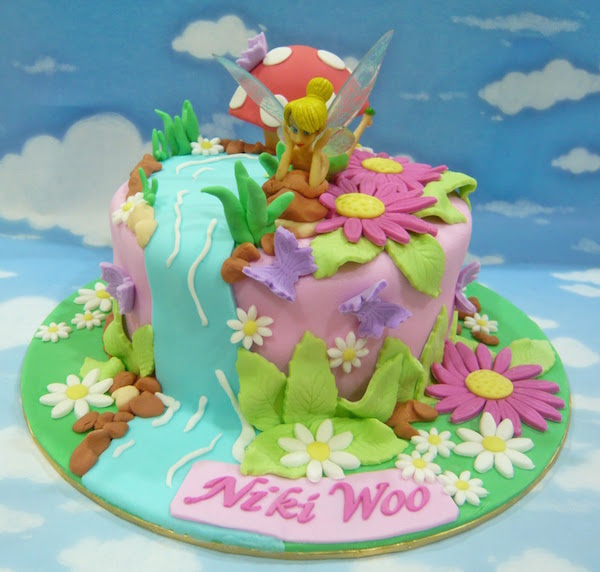 Tinkerbell Birthday Cake