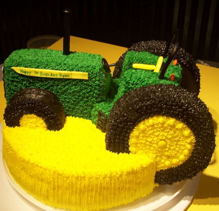 Tractor Birthday Cake Ideas