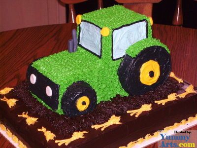 Tractor Birthday Cake Ideas