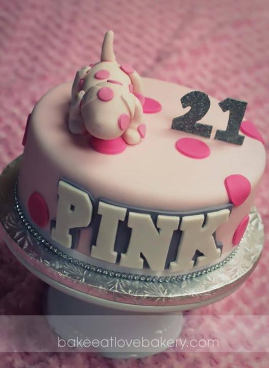 Victoria Secret Pink Birthday Cake