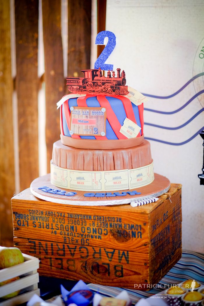 Vintage Train Birthday Party Ideas