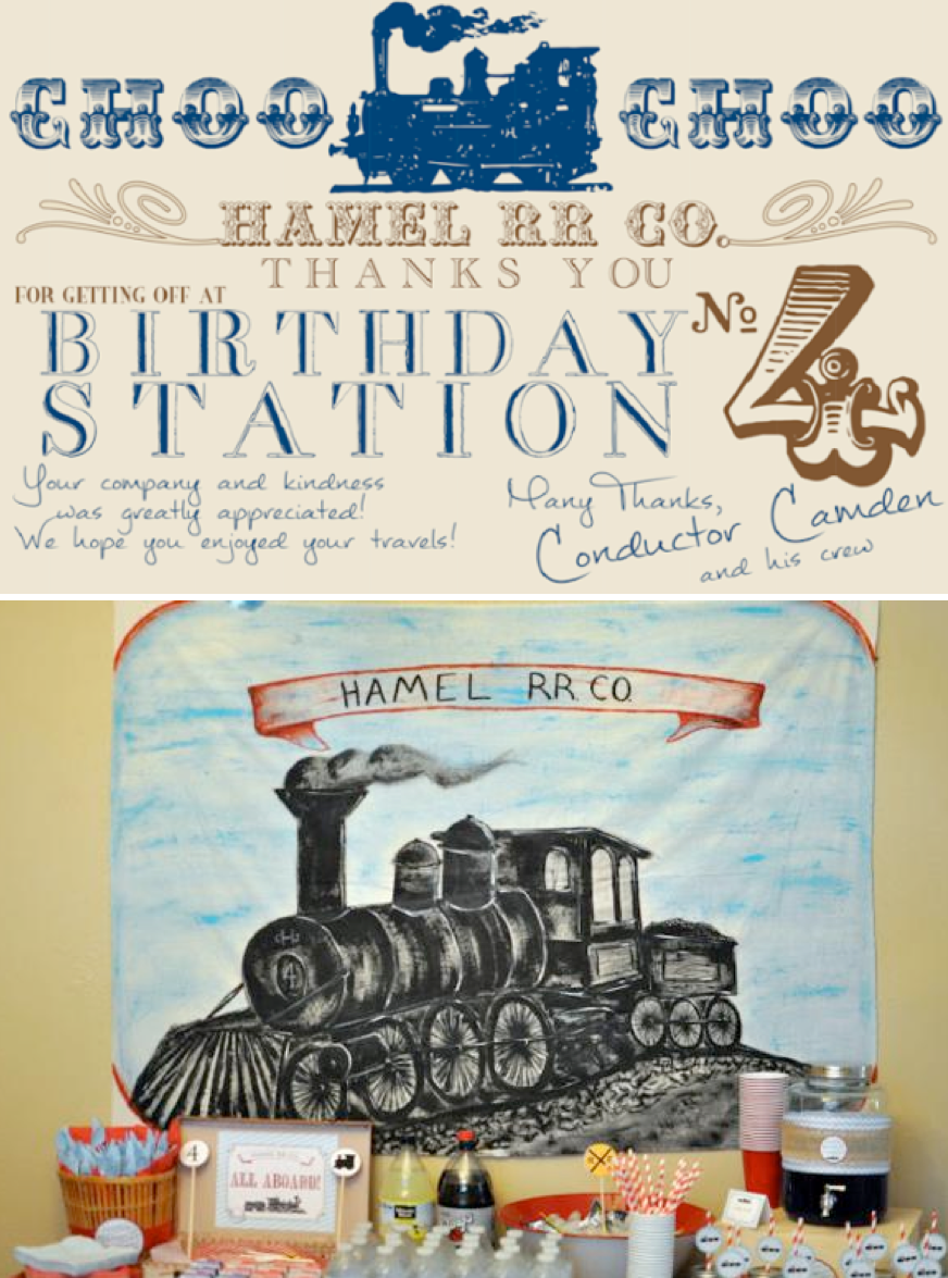 11 Photos of Vintage Train Birthday Cakes