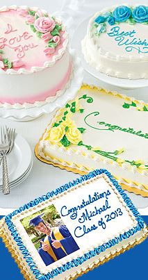 Wegmans Graduation Sheet Cakes