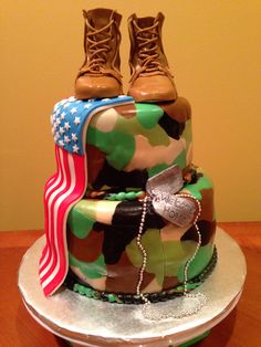 Welcome Home Soldier Cake