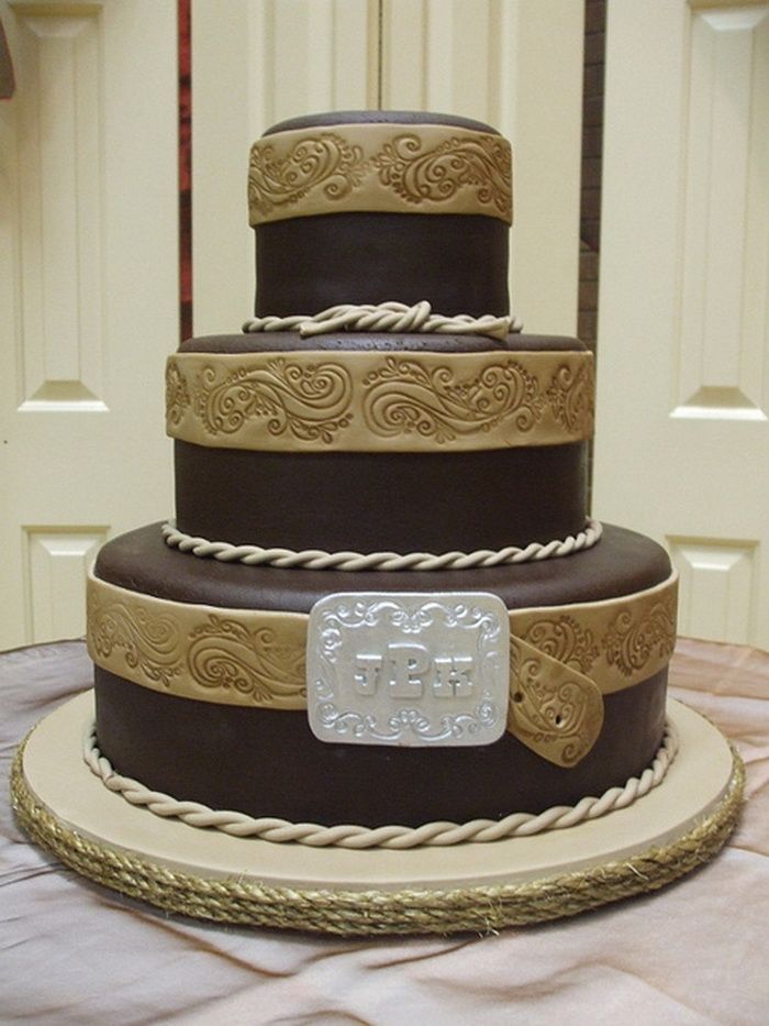 Western Wedding Cake