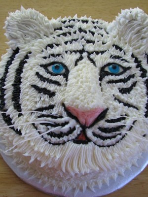 White Tiger Cake