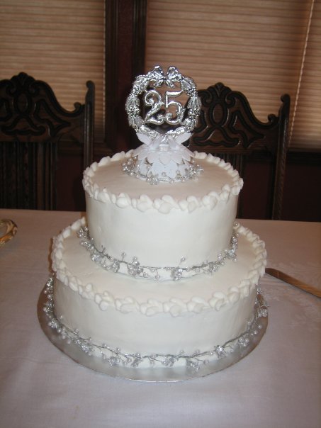 25th Anniversary Cake