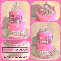 30th Birthday Bling Cakes