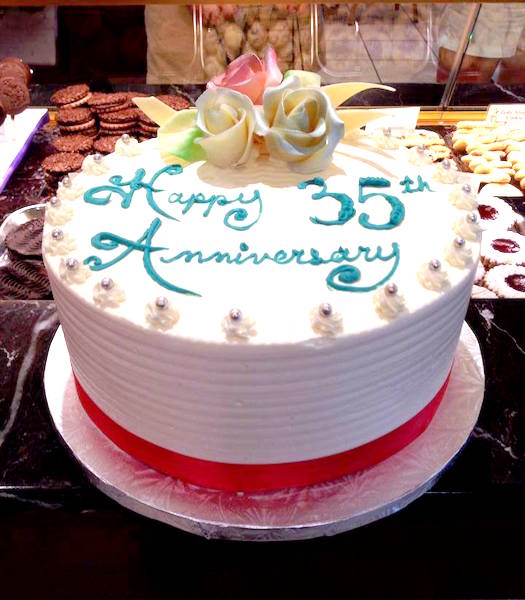 35th Anniversary Cake