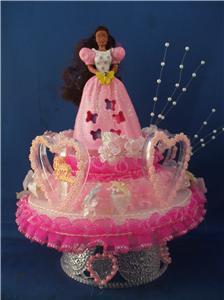 African American Barbie Cake Topper