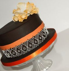 African Themed Birthday Cake