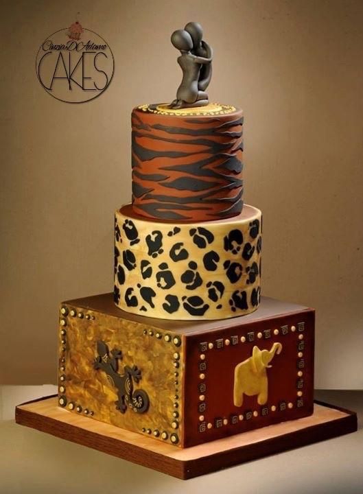 African Wedding Cake