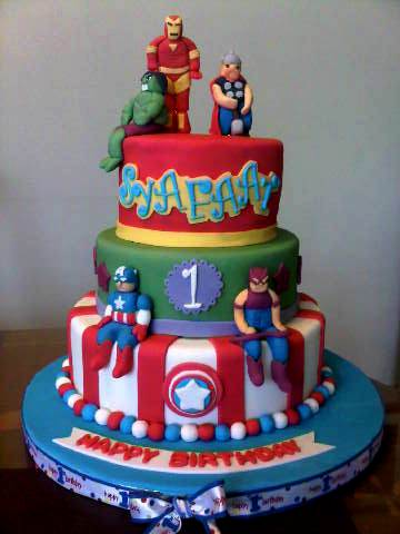 Avengers Birthday Cake Ideas