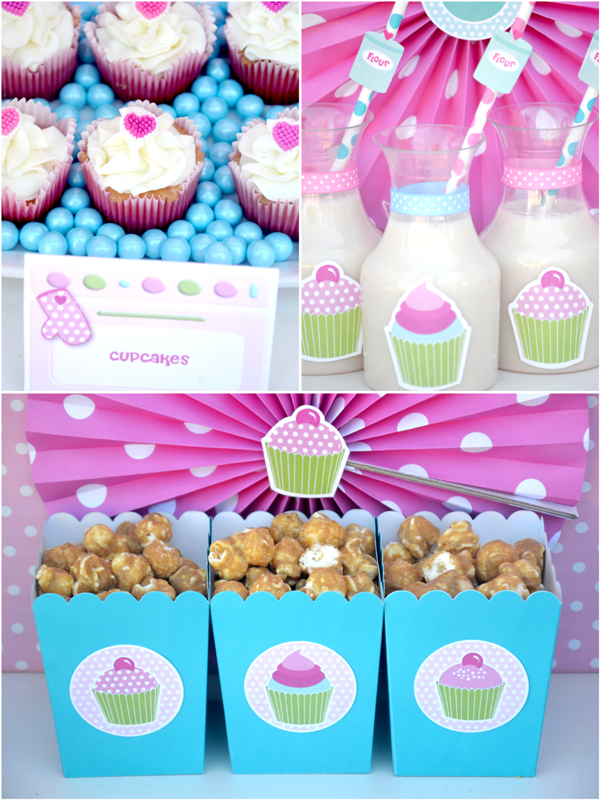 Baking Cupcake Idea Birthday Party