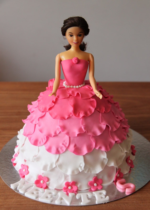 Barbie Birthday Cake