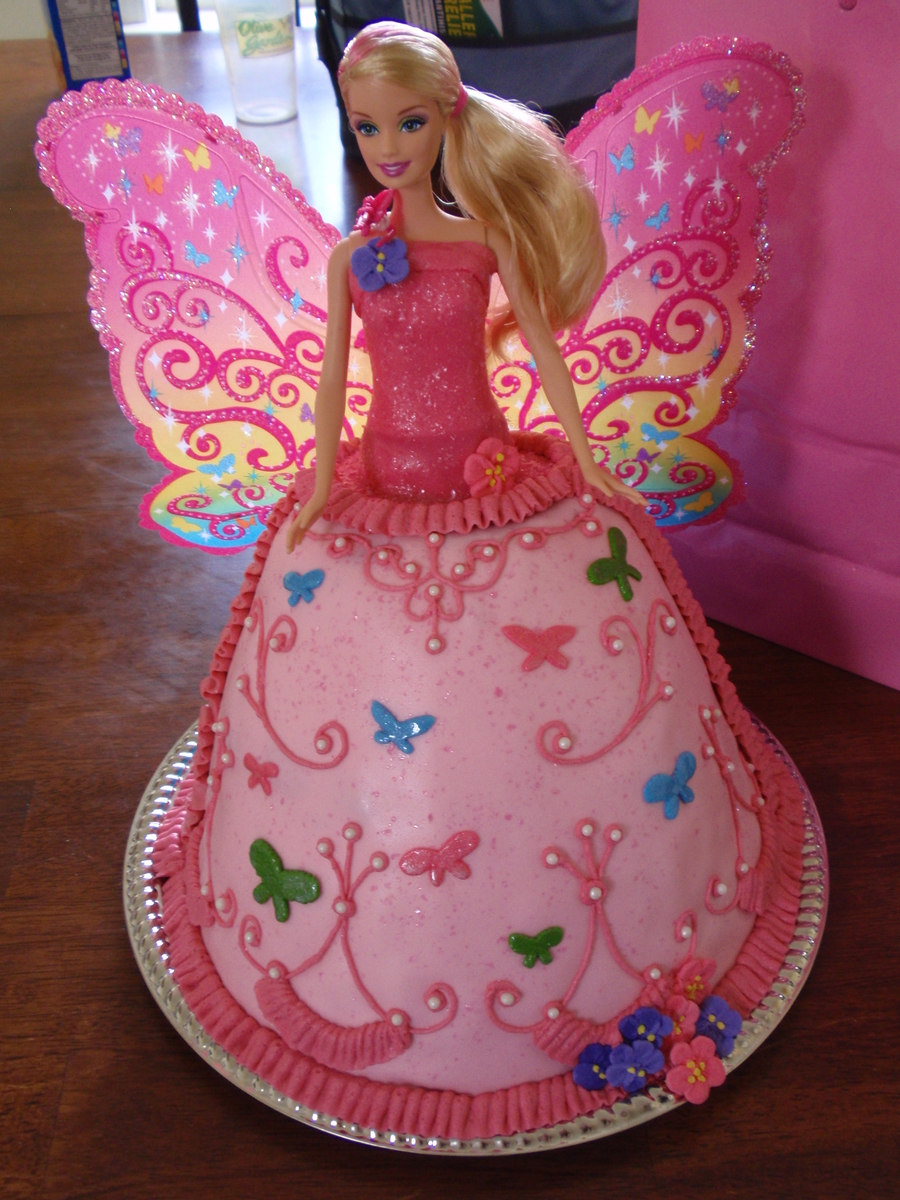 Barbie Birthday Cake