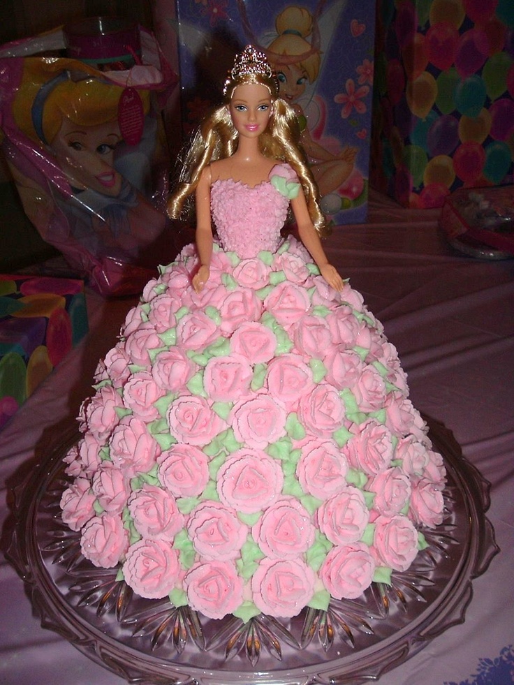 Barbie Birthday Cake