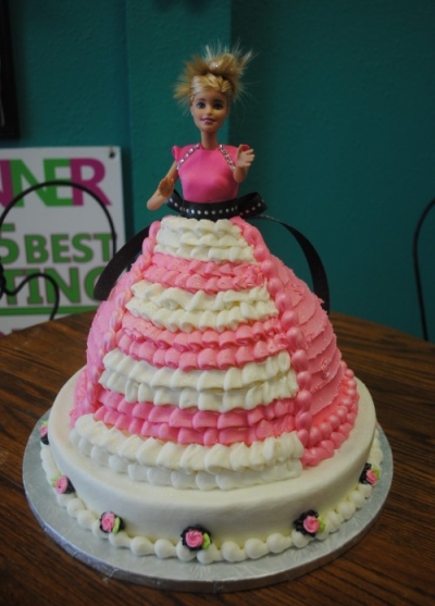 Barbie Dress Cake