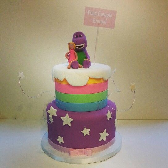 Barney Birthday Cake