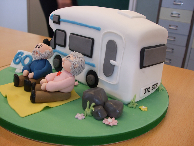 Birthday Cake Camper Van