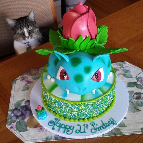 Bulbasaur Pokemon Cakes