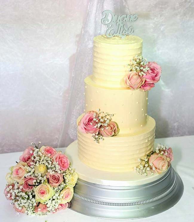 Buttercream Wedding Cake