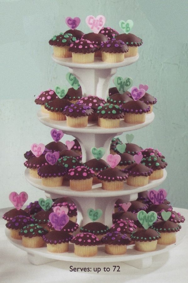 Cake 4 Tier Cupcake Stand