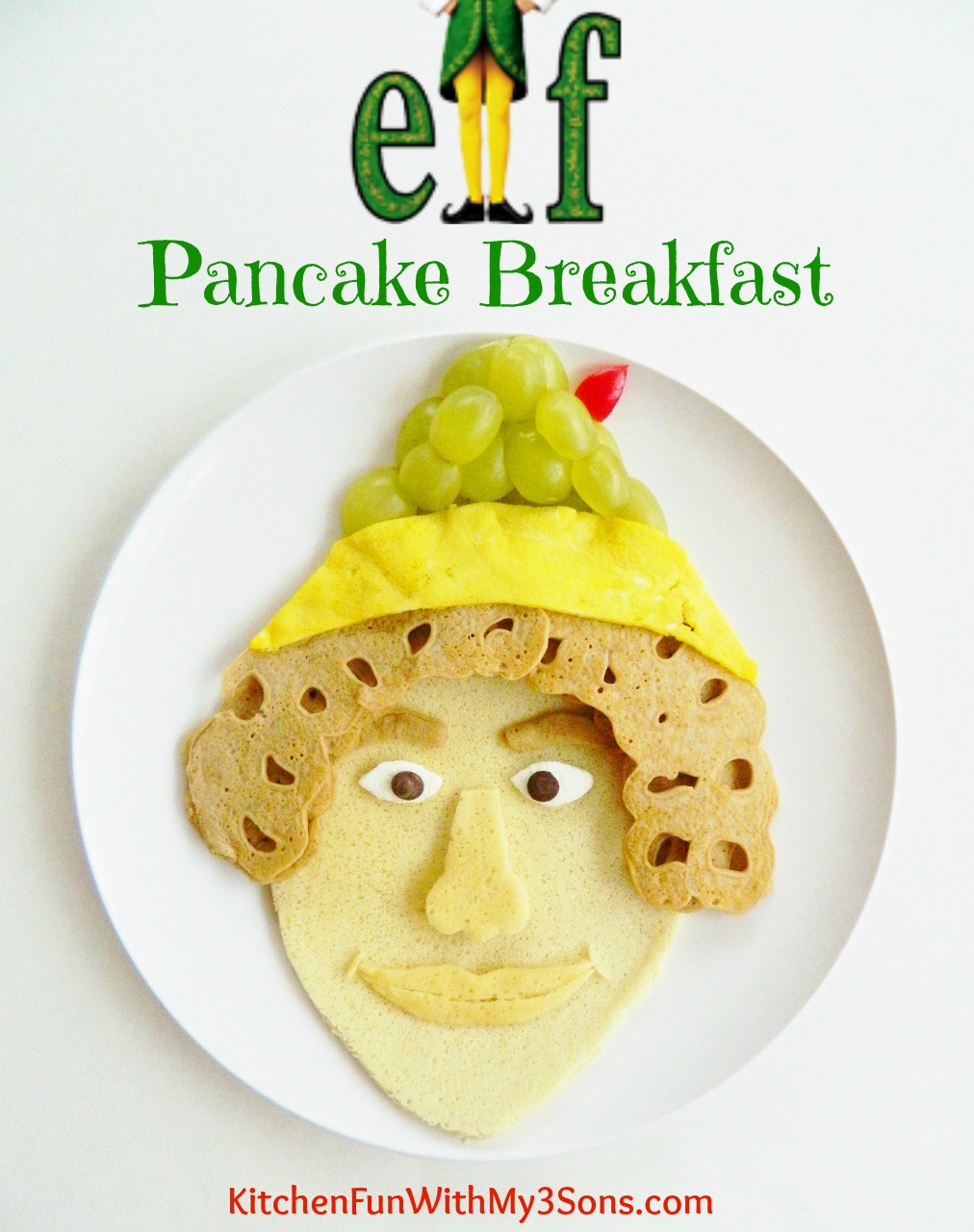 Christmas Elf Pancakes