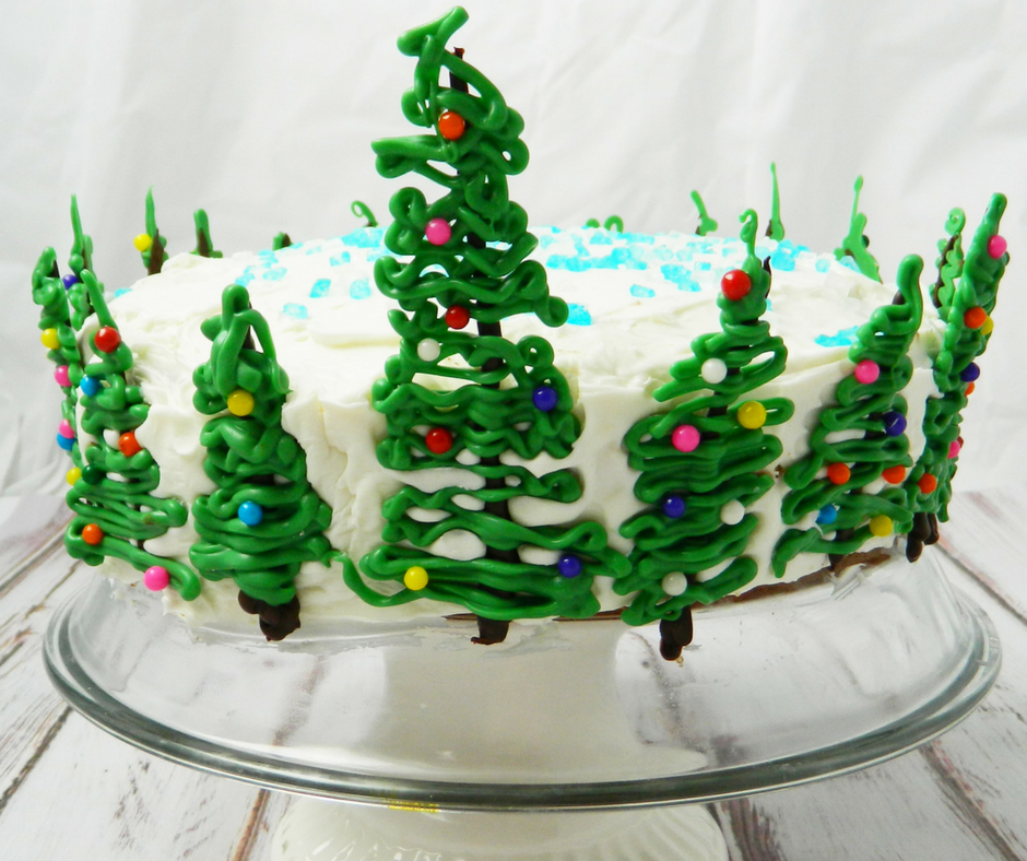 Christmas Tree Cake