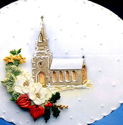 Church Christmas Cake