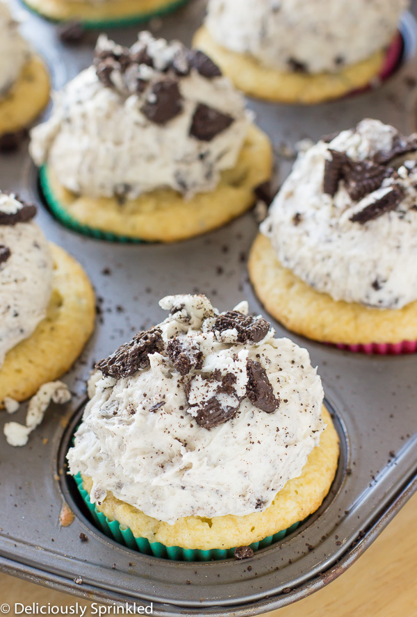 Cookies and Cream Cupcakes Recipe