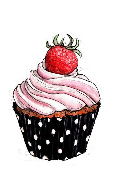 Cupcake Drawing