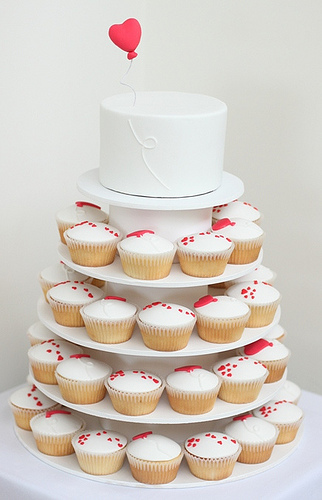 Cupcake Wedding Cake