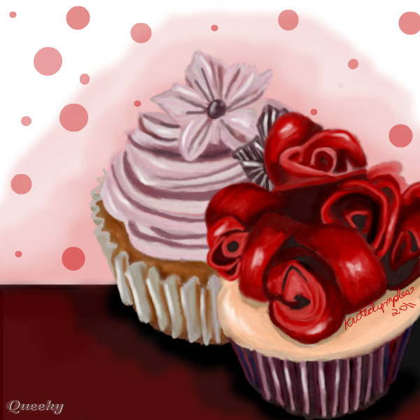 Cuppy Cake Drawing