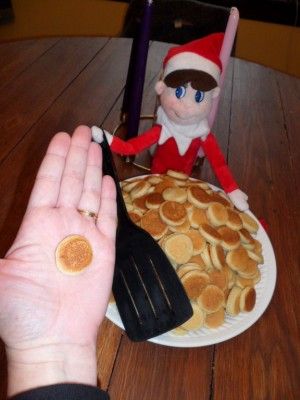 8 Photos of Santa Elf Pancakes