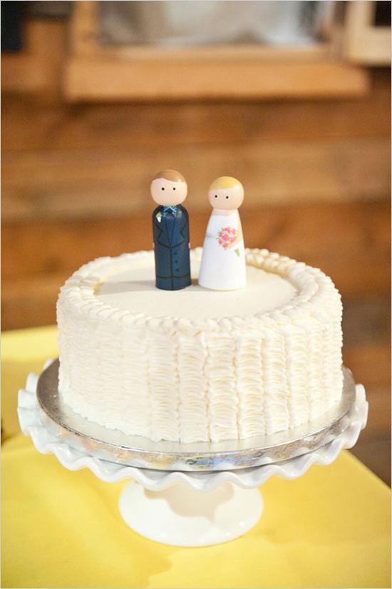 Cute Wedding Cake Topper