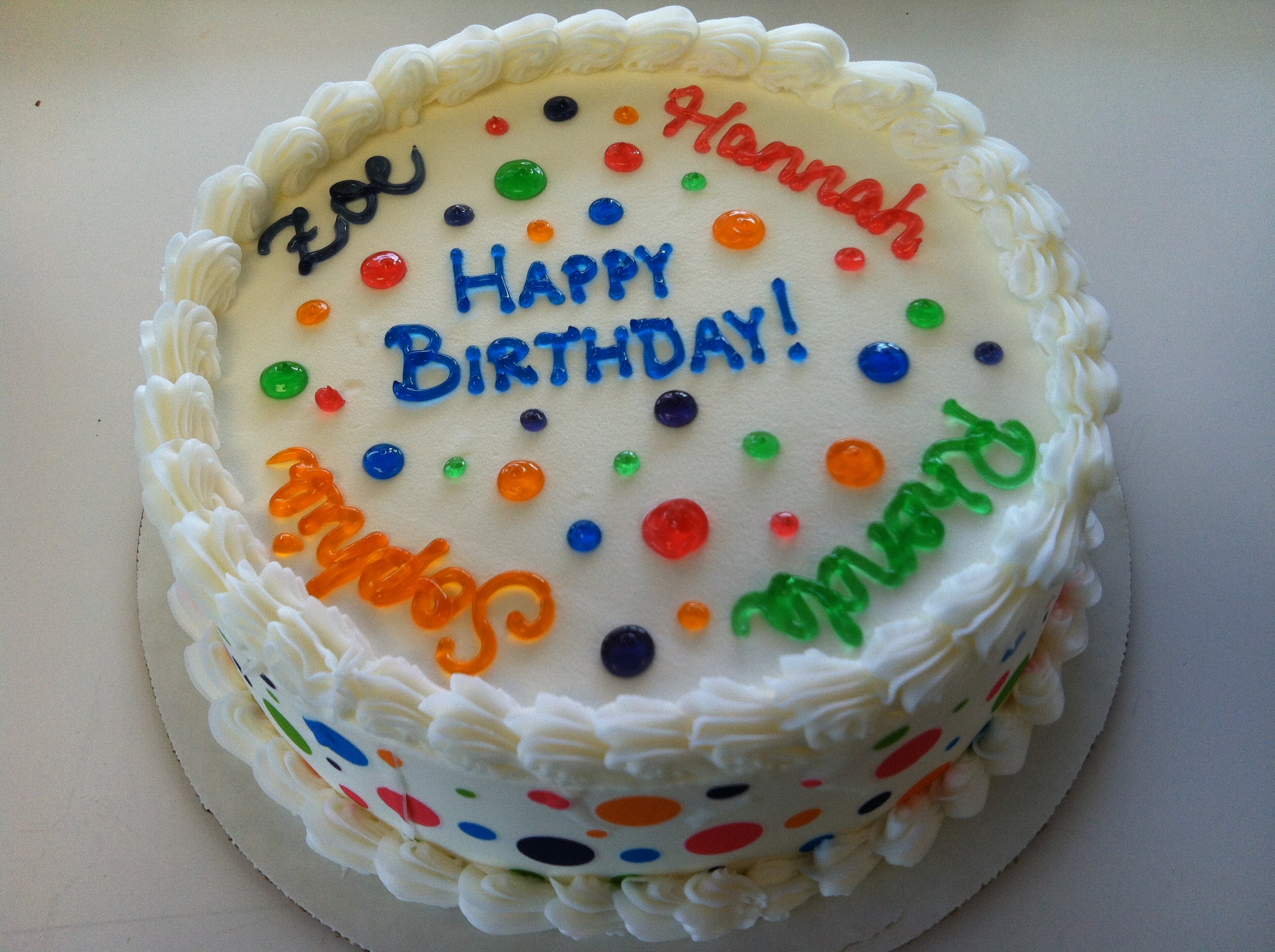 Dairy Queen Birthday Cakes