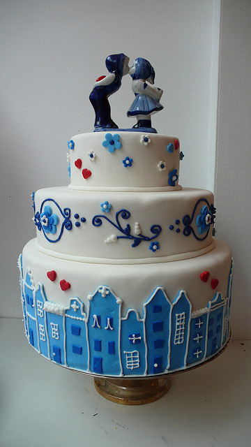 Delft Wedding Cake